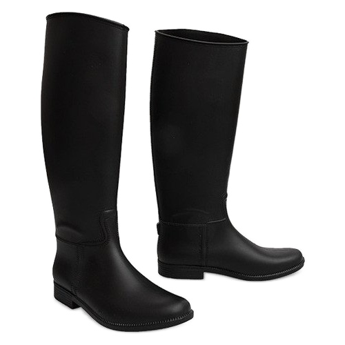 Hohe Reitstiefel Italy 658 Schwarz 1