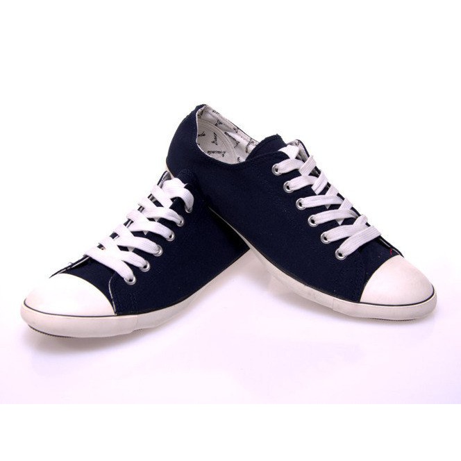 Sneakers aus Stoff 123 Marineblau 1