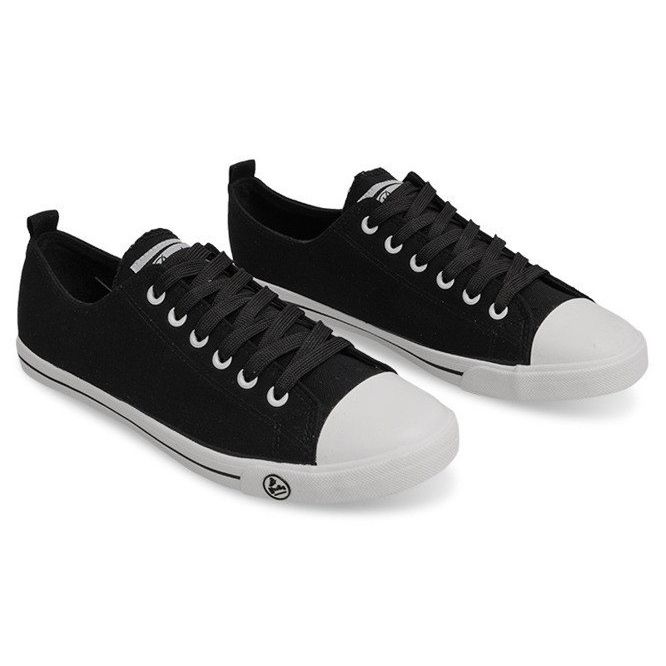 Klassische Sneaker 9911 Schwarz 2