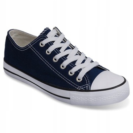 Hohe Sneakers 8223 Marineblau 1