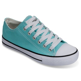 Hohe Sneaker Convers 8223 Mint grün 1