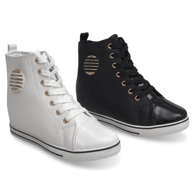 Modische Sneaker B118 Weiß 1