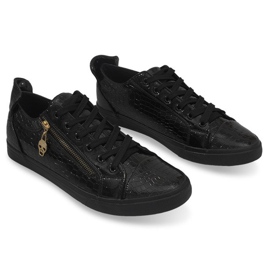 1508 Schwarze Herren-Turnschuhe 1