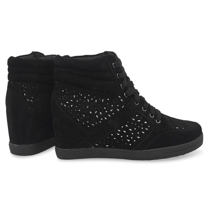 Wildleder Sneakers 875 Schwarz 1