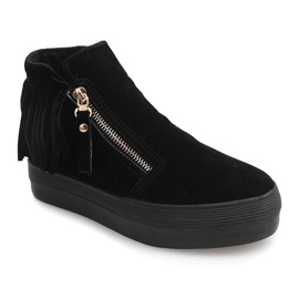 Super modische Creeper F107 Schwarz 1