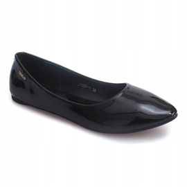 Lackierte Ballerinas 11037 Schwarz 1