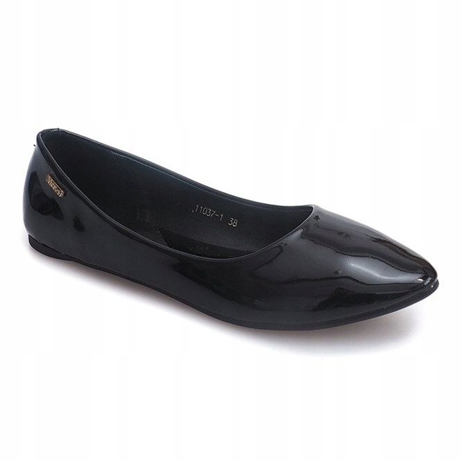 Lackierte Ballerinas 11037 Schwarz 1
