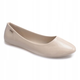 Lackierte Ballerinas 11037 Beige 1