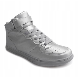 BM Sportschuhe B612 Silber grau 1