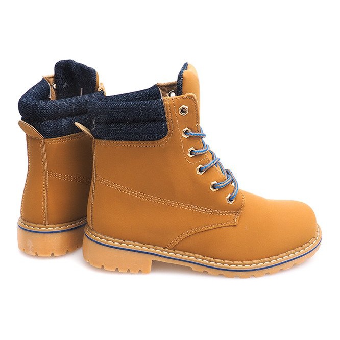 Herbstliche Holzfallenfänger 1-16 YELL / BLU braun 1