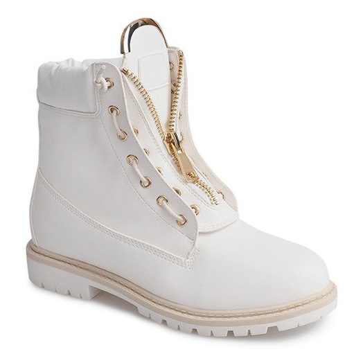 Isolierte Trapper 2045 Weiß 1