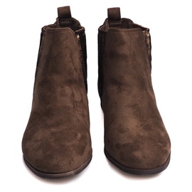 Wildleder Stiefeletten Jodhpur M-61 Khaki mehrfarbig 1