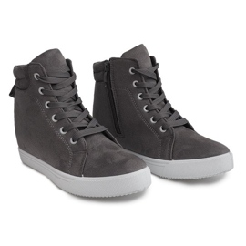 Keil Turnschuhe TL089 Grau 1