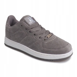 Wildleder Sneakers Air Force B780 Grau gelb 1