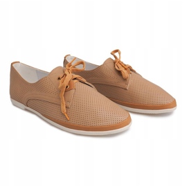Openwork Jazzschuhe CS002 Camel braun 1