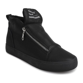 Keil Turnschuhe AN9732 Schwarz 2