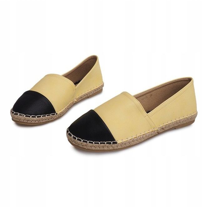 Turnschuhe Espadrilles LX116 Gelb 1