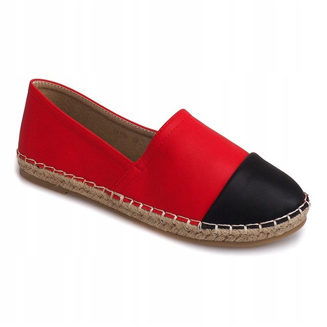 Turnschuhe Espadrilles LX116 Rot 2