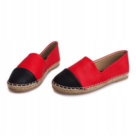 Turnschuhe Espadrilles LX116 Rot 1