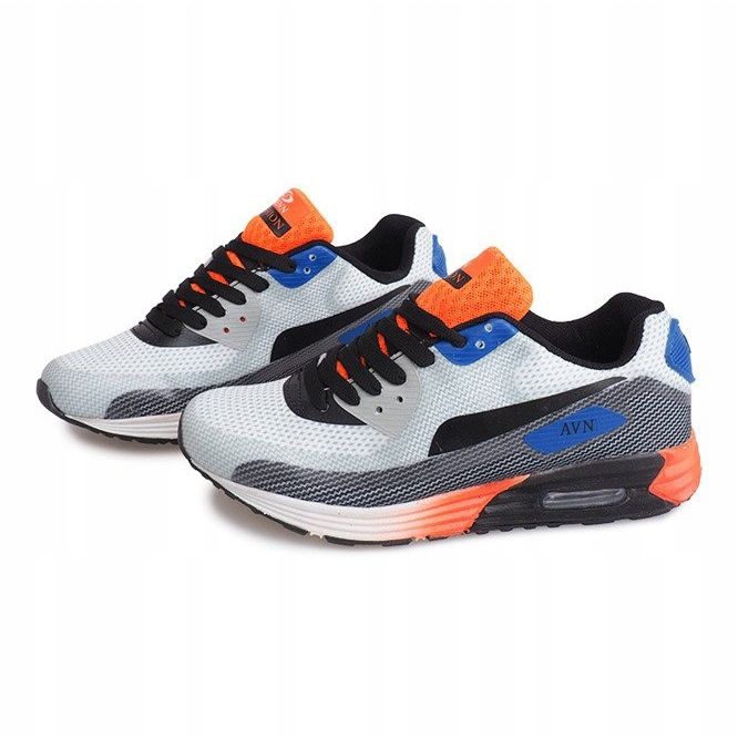 Sportschuhe B49-3 Weiß schwarz mehrfarbig 2