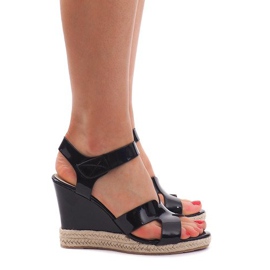 Keilsandalen 5H5670 Schwarz 1