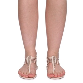 Meliski Sandalen mit Cyrconami 001-356 Beige 2