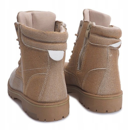 Timberki Trapery TL042-12 GOLD / BRAUN golden 1