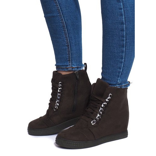 Sneakers mit Keilabsatz 1867 Grün 1