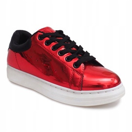 Retro Sneaker Superstar 1690-4 Rot 2