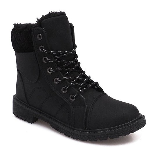 Isolierte Timberki Trappers DD498-1 Schwarz 1