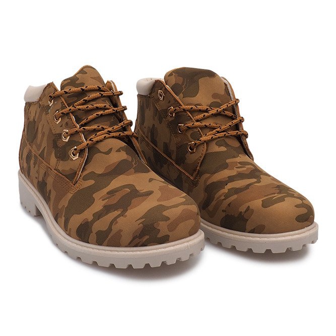 Timberki Trapery W-3056 Camel braun 1