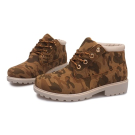 Timberki Trapery W-3056 Camel braun 2