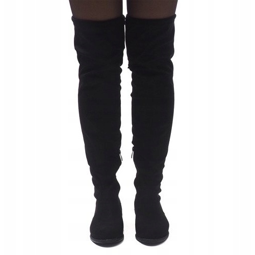 Wildlederstiefel 30701 Schwarz 2