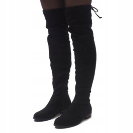 Wildlederstiefel 30701 Schwarz 1