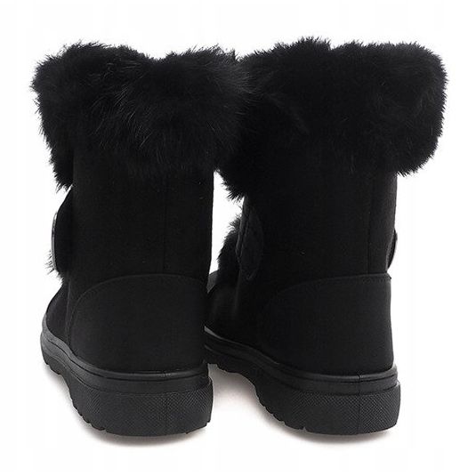 Warme Timberki Bows DD492-1 Schwarz 1