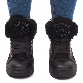 Warme Sneaker KB-045 Schwarz 2