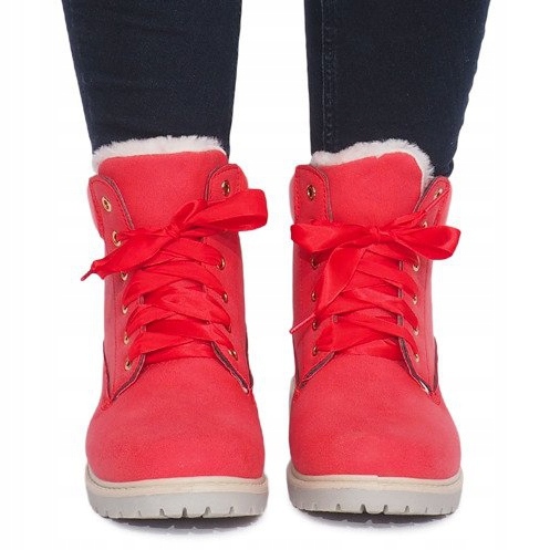 Isolierte Timberki Trappers TL0127-4 Rot 1