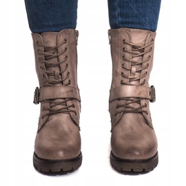 Military Warm Boots S167 Khaki mehrfarbig grün 1