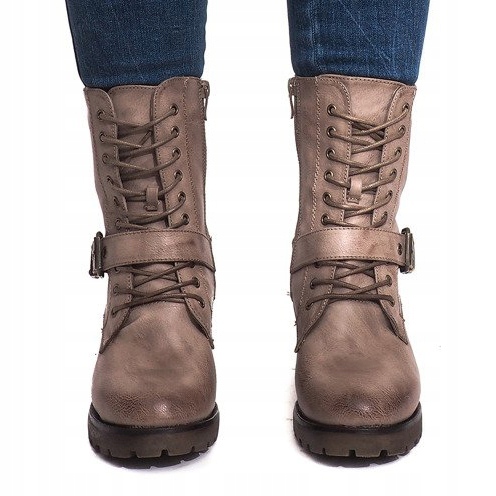 Military Warm Boots S167 Khaki mehrfarbig grün 1