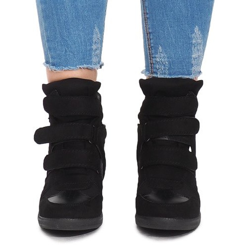 Keil Turnschuhe BZ8386 Schwarz 1