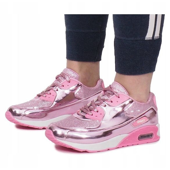 Pink Shiny Flash Sportschuhe rosa 1
