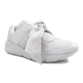 Graue Sport-Sneaker mit Laure-Schleifen 1