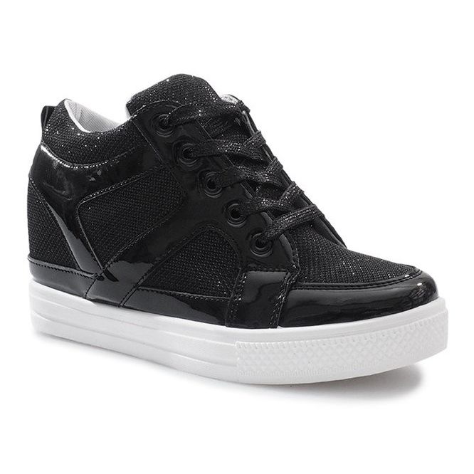 Schwarze Lucienne Keilsneaker 2