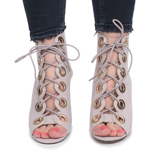 Graue Sylviane Stiefel 1