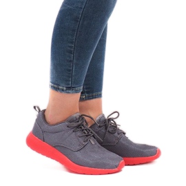 Graue Sport-Sneaker RS-82516-4W 1