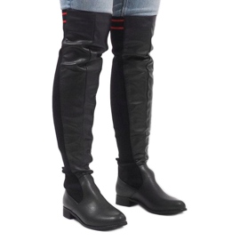 Marineblaue Stiefel Vices 1544-13 1