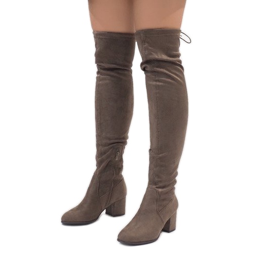 Wildlederstiefel am TE1704-3 Pfosten mehrfarbig 1