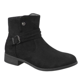Kayla Shoes Schwarze Stiefel JKD-52 1