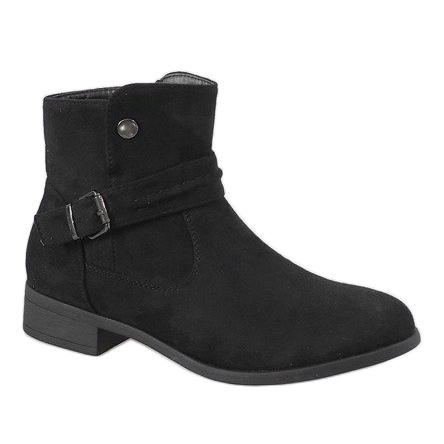 Kayla Shoes Schwarze Stiefel JKD-52 1