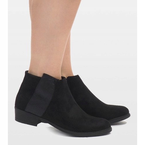 Schwarze isolierte Stiefel 88861 1